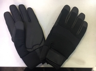 Breathable Spandex EN388 Anti Vibration Cut Resistant Gloves With Pad