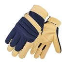 Cowhide Heat Fire Resistant Work Gloves 350 Degrees 12.9''