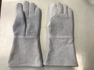 EN407 Heat Resistant Mig Welding Gloves Cowsplit Material