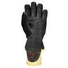 Firefighter Flame Resistant Gloves XXS - XXL Elastic Wrist Closure Para Aramid Lining