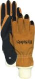 Firefighter Gloves Two-ply Kevlar wristlet with leather pull-tab cuff NFPA 1970-2025 edition certified by SEI