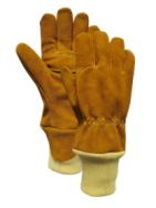 Durable Firefighter Gloves with Heat Resistant Material and Enhanced Grip for Protection during Fire Rescue Operations