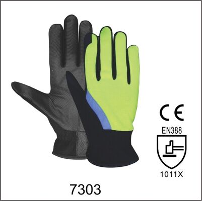 CE Certified Top Quality PU Mechanic gloves 