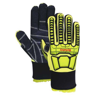 Size S-XL EN13594 Technical  Rescue Extrication Gloves Oil Repellent