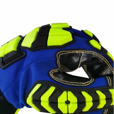 Impact Protection A8 Cut Resistant Gloves / Fire Extrication Gloves EN388 2016 4544FP