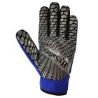 Great Grip Reflective printing Blue Auto Mechanic Gloves Silicone Dots Palm
