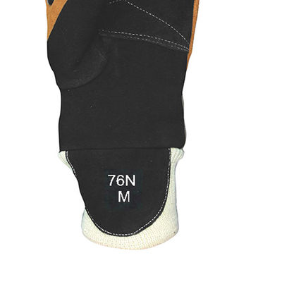 NFPA1971 High Dexterity Heat Resistant Gloves Cowhide Structural Firefighting Gloves