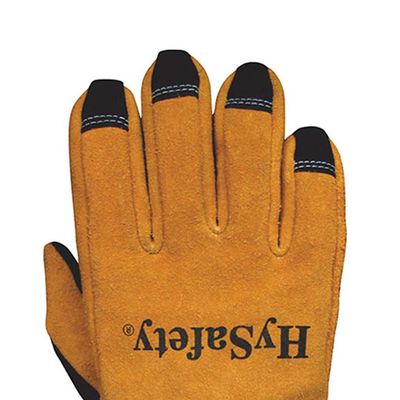 Rollover Finger Tips Structural Firefighting Gloves With Wristlet NFPA 1971