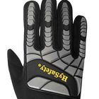 Heavy Duty Size 7-12 Palm Padded Mechanics Wear Gloves Impact Protection High Grip