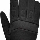 Synthetic Leather Mechanic Glove  Padding On Palm Breathable Mesh Knuckle