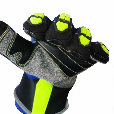 Impact Protection A8 Cut Resistant Gloves / Fire Extrication Gloves EN388 2016 4544FP