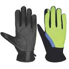 CE Winter Gloves PU Palm 40g Thinsulate Lining With Reflective Strap