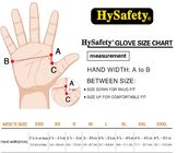 Mechanics Style Hysafety Needle Puncture Resistant Gloves With Level 4 Palm