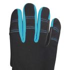 Touch Function Mens Leather Horse Riding Gloves Goatskin Palm