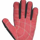 Hi Vis Green 4X44EP Crush Resistant Gloves / Heavy Duty Rigger Gloves