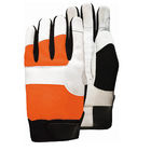 EN388 4142X EN420 24m/S Chainsaw Safety Gloves with cut protection CLASS 2