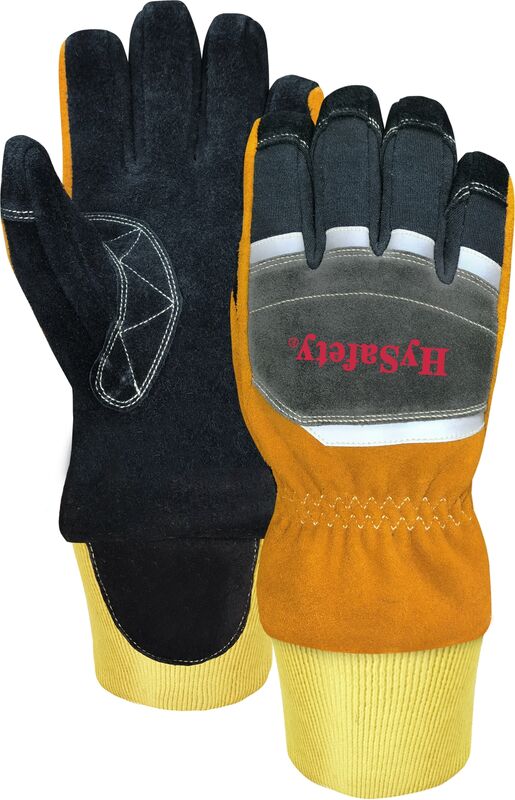 NFPA1970(1971) 2025ed Structural Firefighting Gloves Cowhide Eversoft Wristlet Cuff