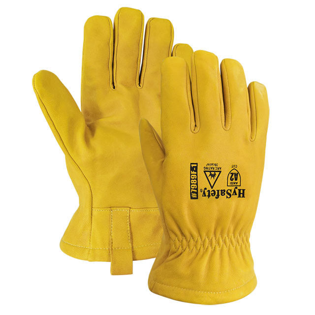 ASTM F2675 / F2675M - 13 Arc Flash Gloves Ansi Level A2 Cut Resistant Gloves