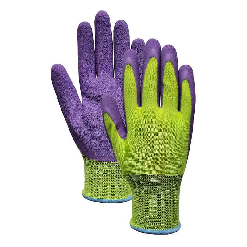 Latex Coated Firm Grip Mens Gardening Work Gloves MLXL size