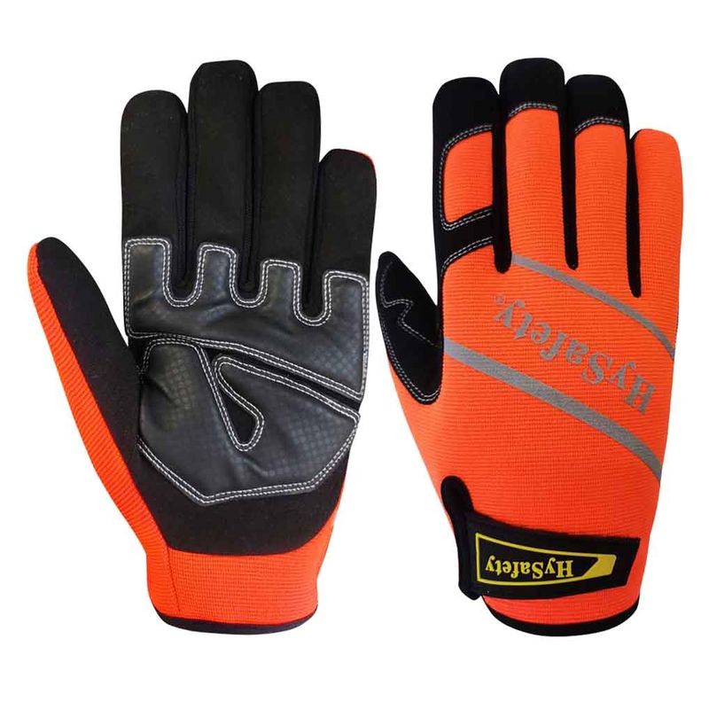 Velcro strap Craftsman Mechanics Gloves Hysafety Ergonomic Sport Gloves