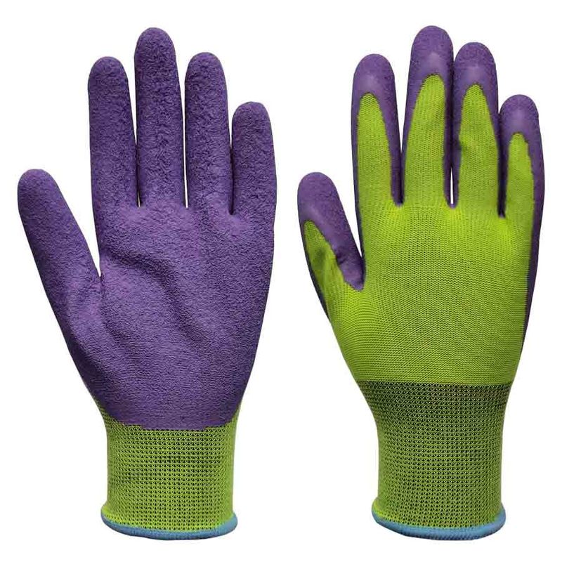Hysafety S to XL Latex Coated Work Gloves Firm Grip Pine Tree Gardening Gloves