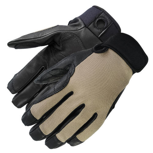 Goatskin Spandex Tactical Rappelling Gloves