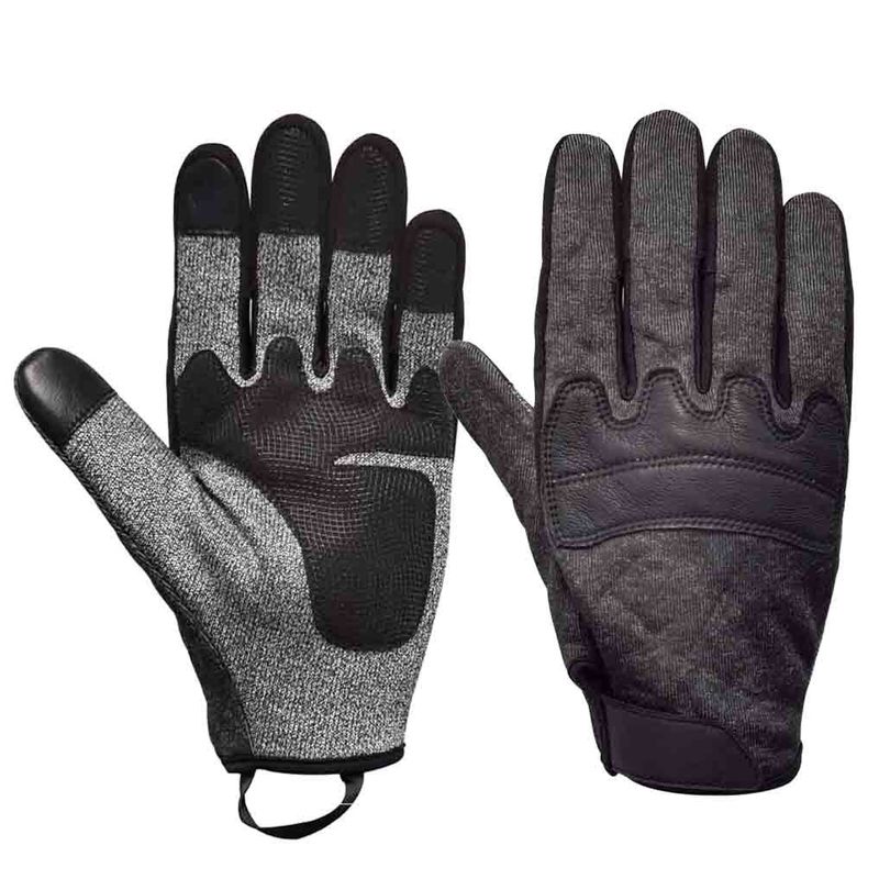 ANSI ISEA 105-2016 Firm Grip Ansi A5 Cut Resistant Gloves Police Tactical Gloves
