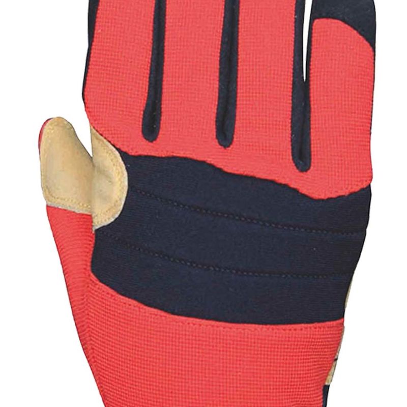 Vehicle Extrication Oil Gas / Rope Rescue Gloves Synthetic Leather Material