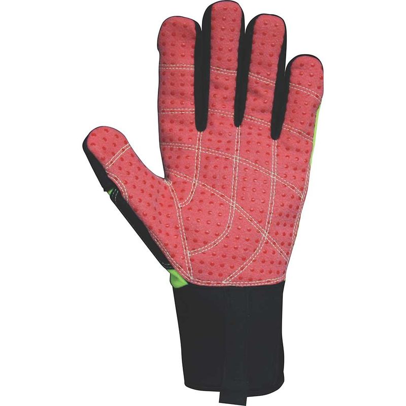 Lightweight Full Finger Ergonomic Impact Resistant Gloves In Black / Gray / White