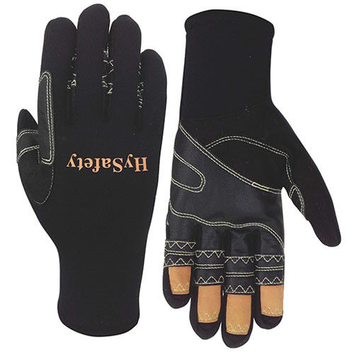 Durable Great Grip Kevlar Stitching Fast Rope Gloves For Rappels Long Lasting
